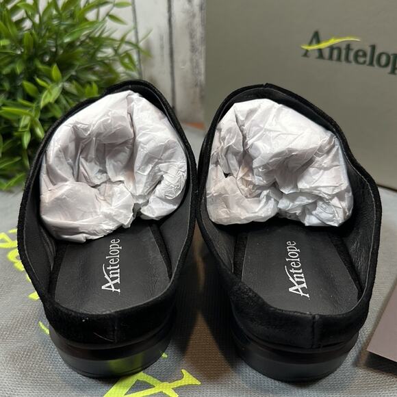 Antelope Lalana Suede Toe Post Heeled Sandals Size 40 - Picture 7 of 10